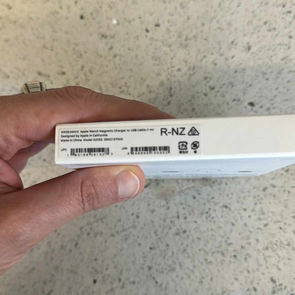 Apple Watch magnetic charging cable USB brand new still in the box never opened.